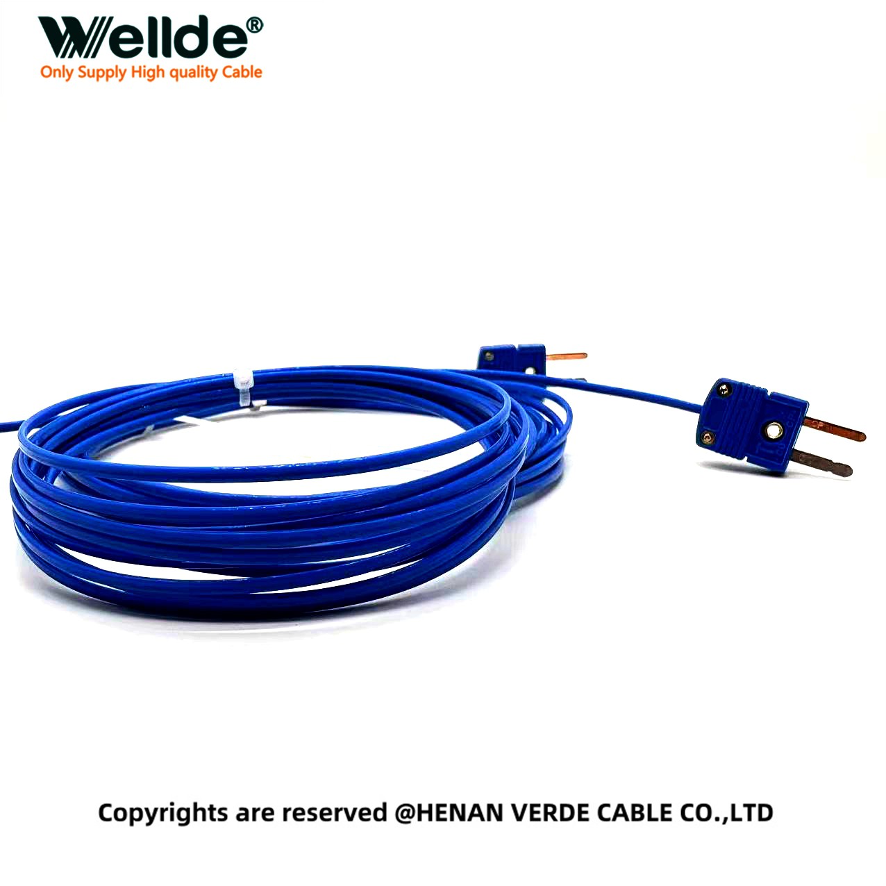Stable low temperature thermocouple cable Stable low temperature thermocouple cable