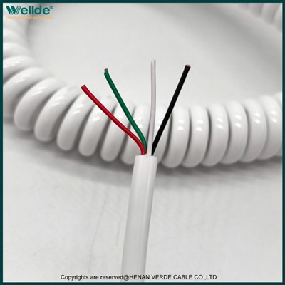 4 * 0.2mm Spiral Cable